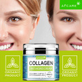 Crème pour le visage au collagène anti-rides OEM crème anti-âge avec acide hyaluronique et vitamine C